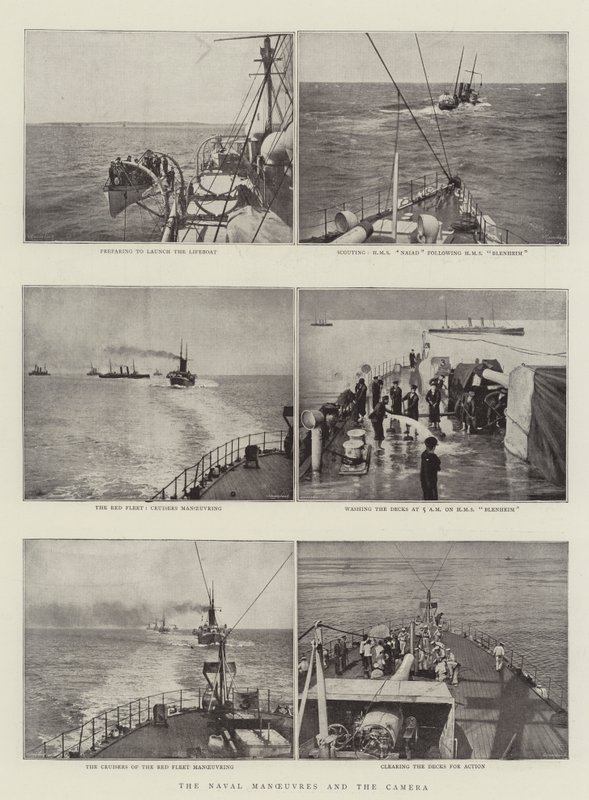 Námořní manévry a kamera od English Photographer