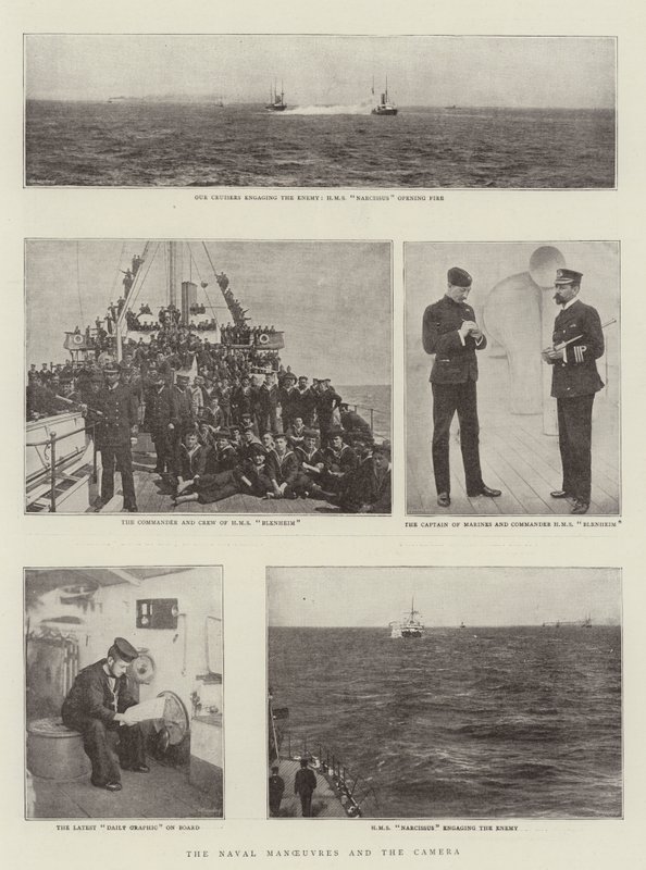 Námořní manévry a kamera od English Photographer