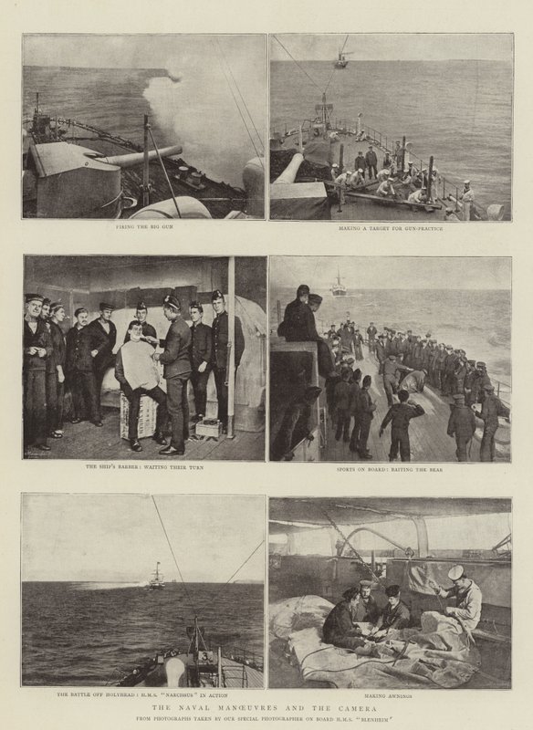 Námořní manévry a kamera od English Photographer