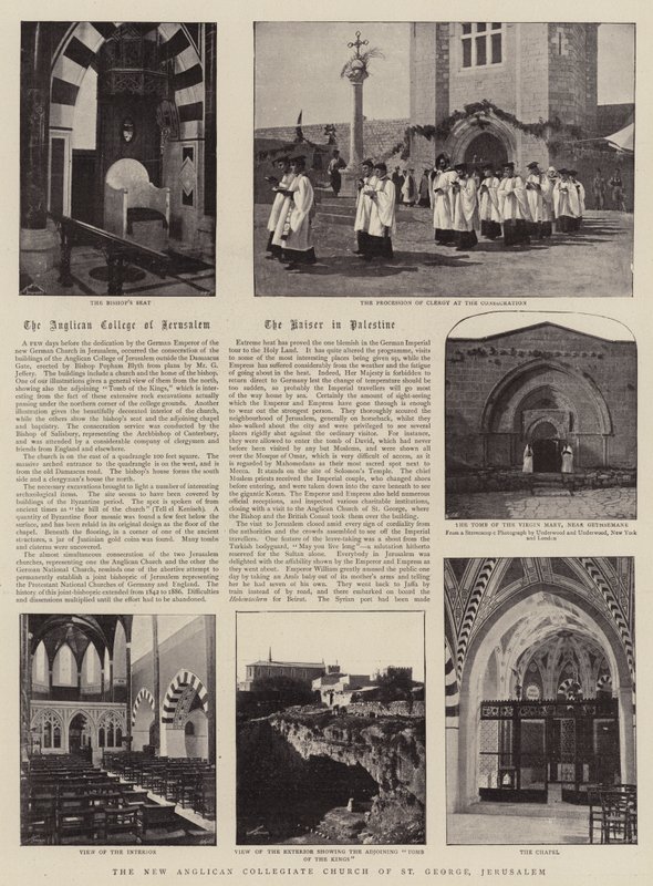 Nový anglikánský kolegiátní kostel svatého Jiří, Jeruzalém od English Photographer