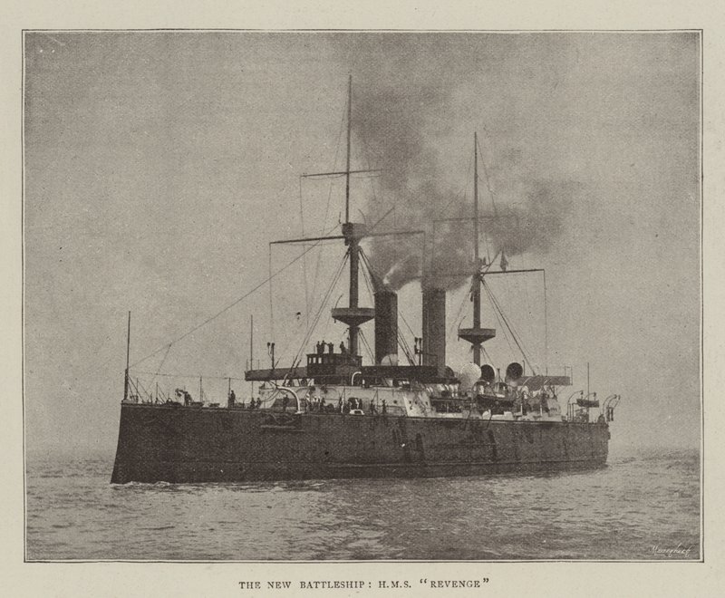 Nová bitevní loď, HMS Revenge od English Photographer