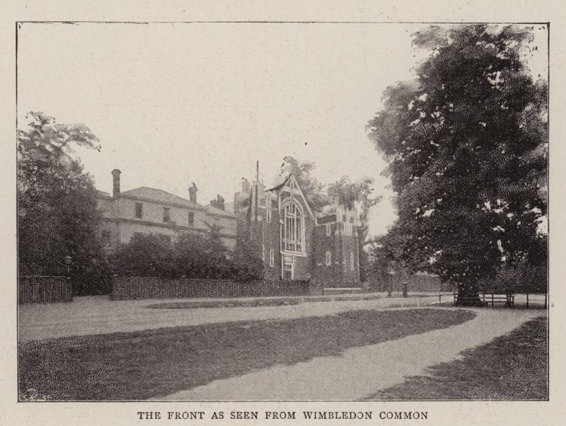 Nové budovy Kings College School ve Wimbledon Common od English Photographer