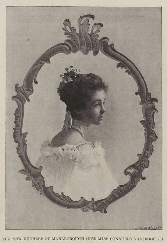 Nová vévodkyně z Marlborough (rozená slečna Consuelo Vanderbilt) od English Photographer