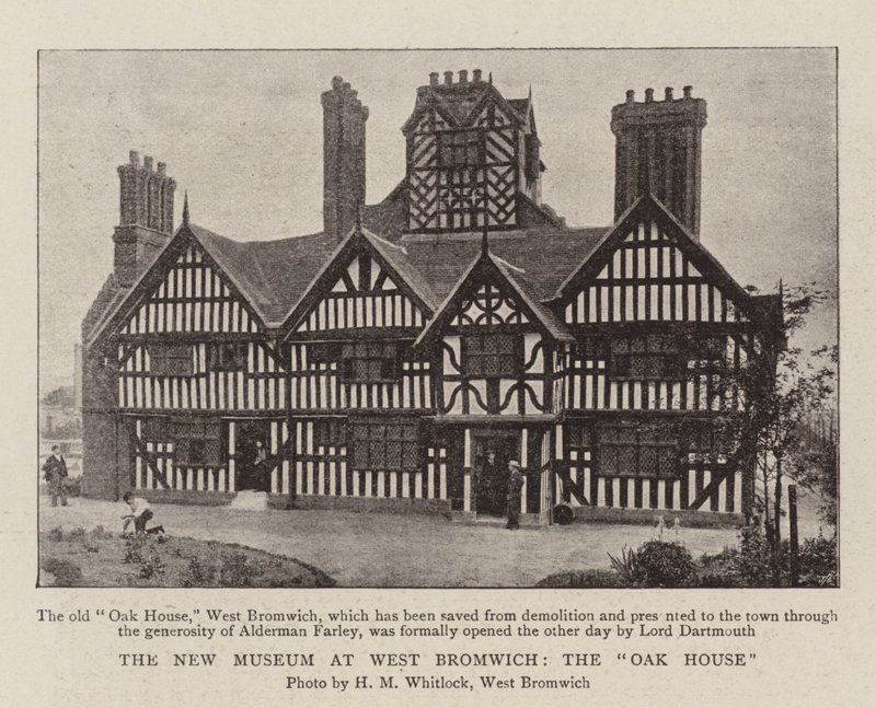 Nové muzeum ve West Bromwichi, Oak House od English Photographer
