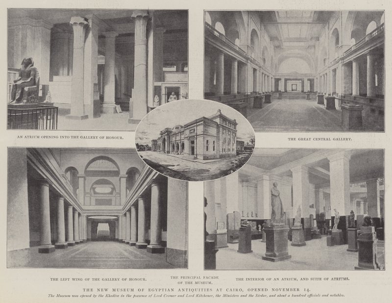 Nové muzeum egyptských starožitností v Káhiře, otevřeno 14. listopadu od English Photographer