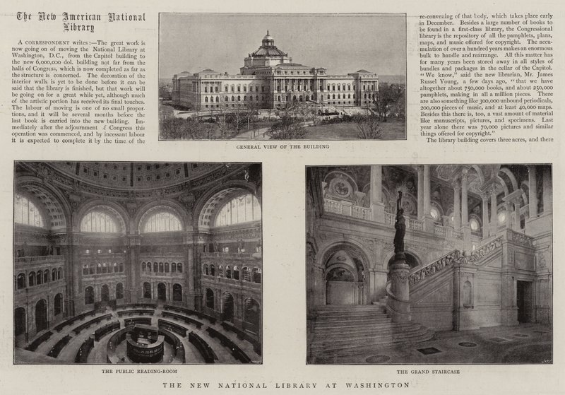 Nová národní knihovna ve Washingtonu od English Photographer