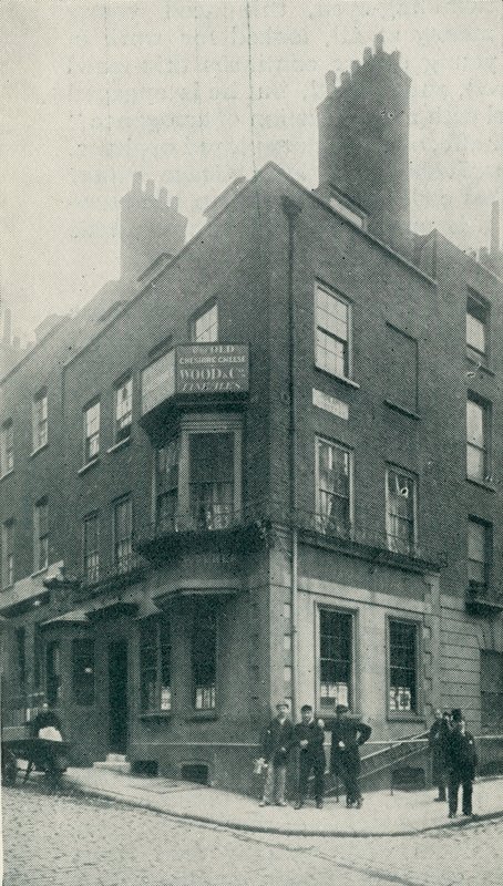 The Old Cheshire Cheese, Surrey Street, Strand, Londýn od English Photographer