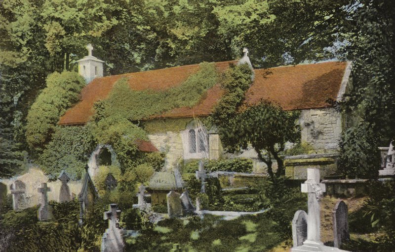 Starý kostel, Bonchurch od English Photographer