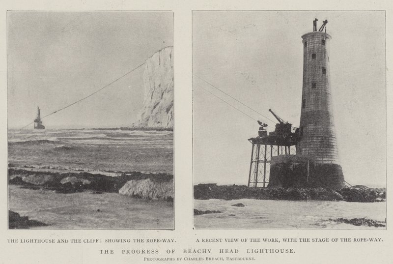 Průběh majáku Beachy Head od English Photographer
