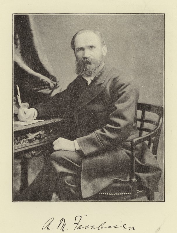 Rev Prof Fairbairn od English Photographer