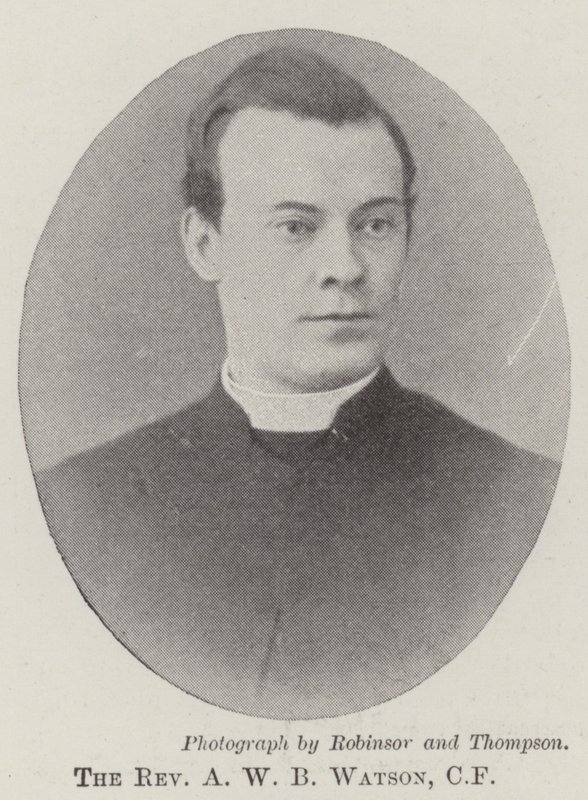 Reverend A W B Watson, CF od English Photographer