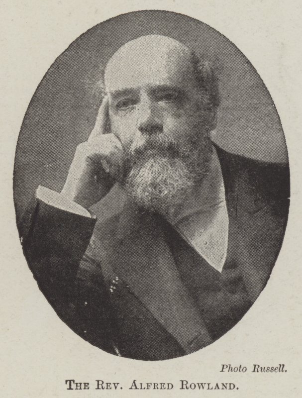 Reverend Alfred Rowland od English Photographer