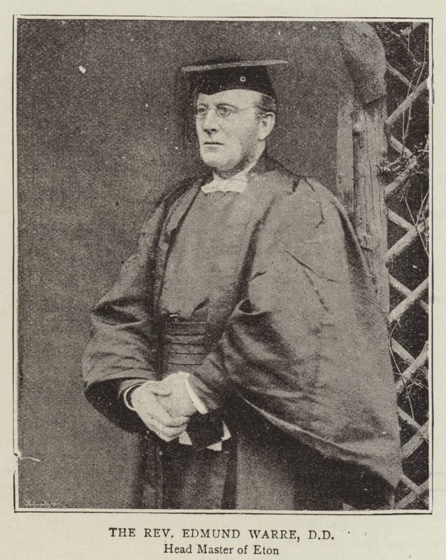 Reverend Edmund Warre, DD od English Photographer