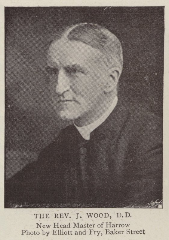 Reverend J Wood, DD od English Photographer