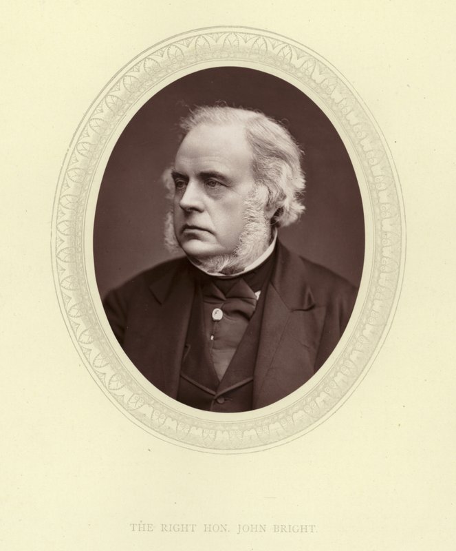 Správný Honza. John Bright od English Photographer