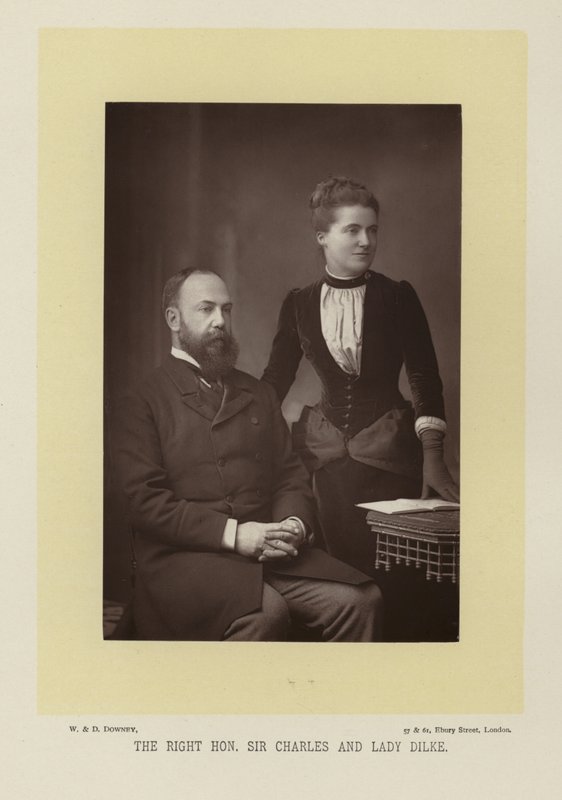 Správný Honza. Sir Charles a lady Dilke od English Photographer