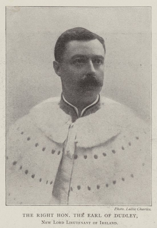 Ctihodný hrabě z Dudley, nový lord poručík Irska od English Photographer