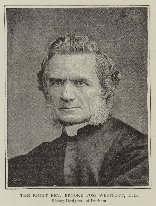 Správný reverend Brooke Foss Westcott, DD od English Photographer