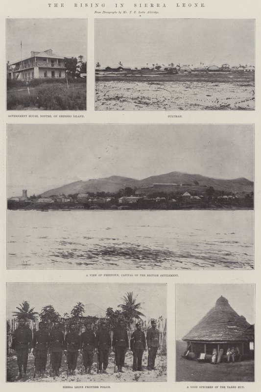 Povstání v Sierra Leone od English Photographer