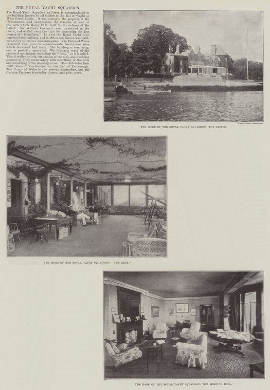 Royal Yacht Squadron od English Photographer