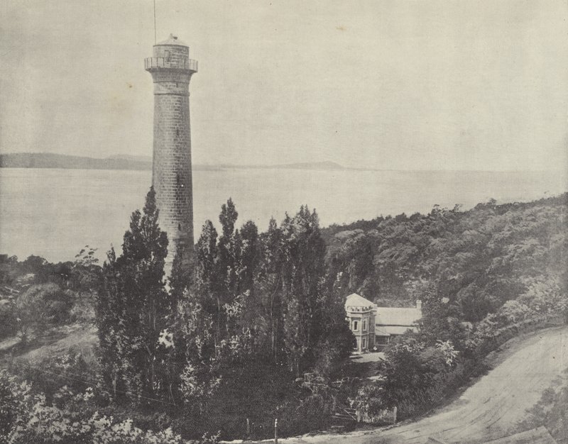 Shot Tower, Browns River od English Photographer