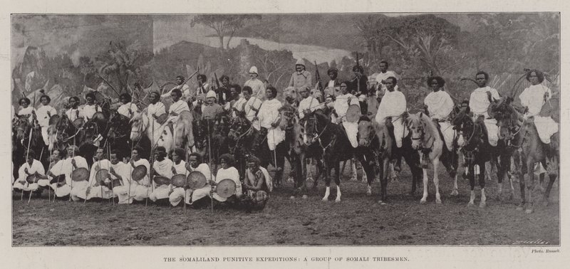 Somaliland Punitive Expeditions, skupina somálských domorodců od English Photographer