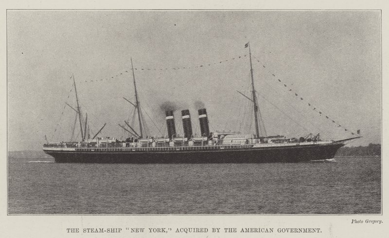 Steam-Ship New York, získaný americkou vládou od English Photographer