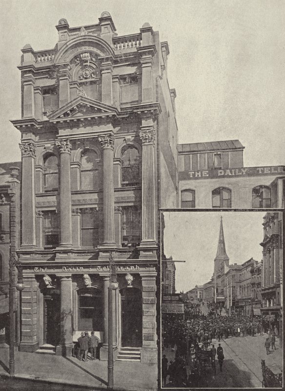 Sydney Daily Telegraph Offices od English Photographer
