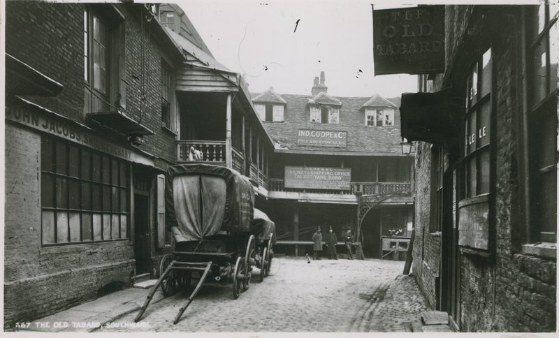 The Tabard Inn, Southwark od English Photographer