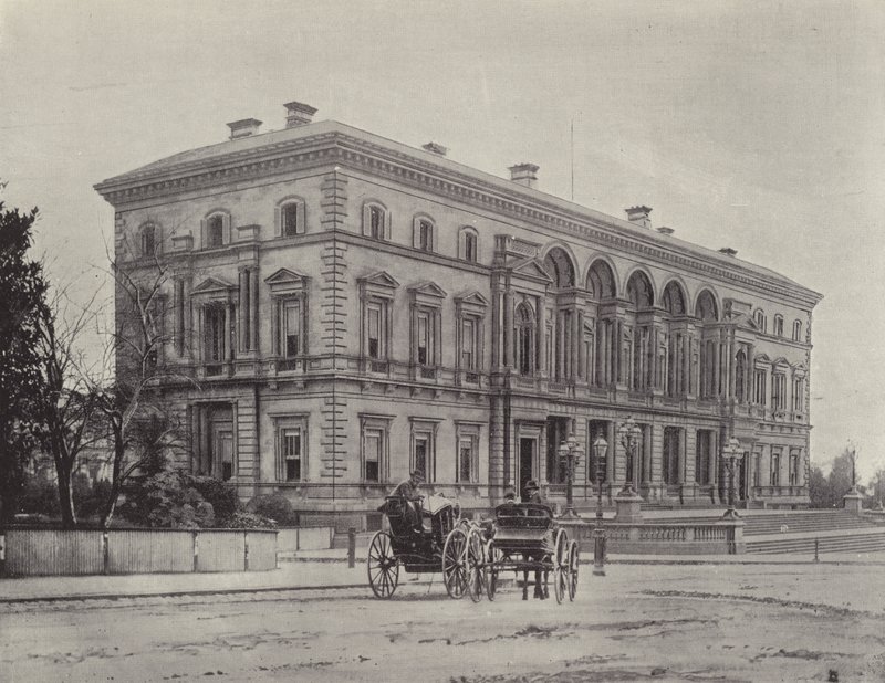 The Treasury Buildings, Melbourne od English Photographer