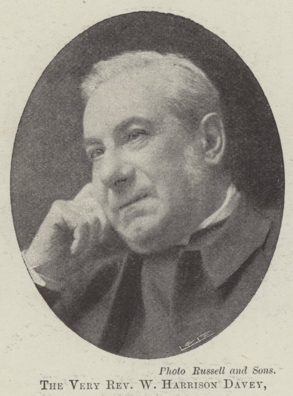 Velmi reverend W Harrison Davey od English Photographer