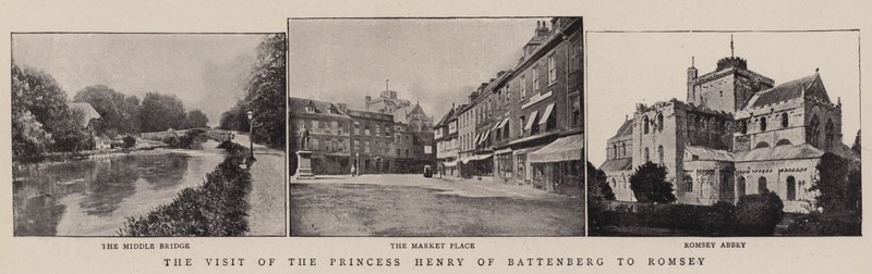 Návštěva princezny Jindřicha z Battenbergu v Romsey od English Photographer