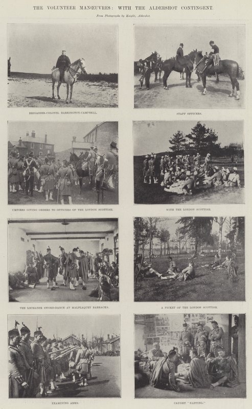 Dobrovolnické manévry s kontingentem Aldershot od English Photographer