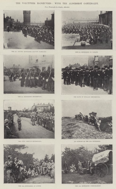 Dobrovolnické manévry s kontingentem Aldershot od English Photographer