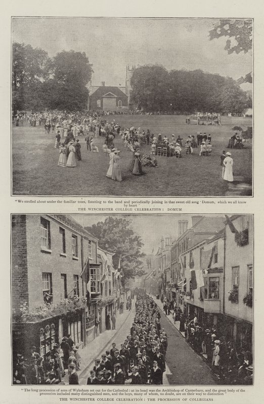 Oslava Winchester College od English Photographer