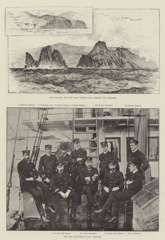Vrak lodi HMS Serpent od English Photographer