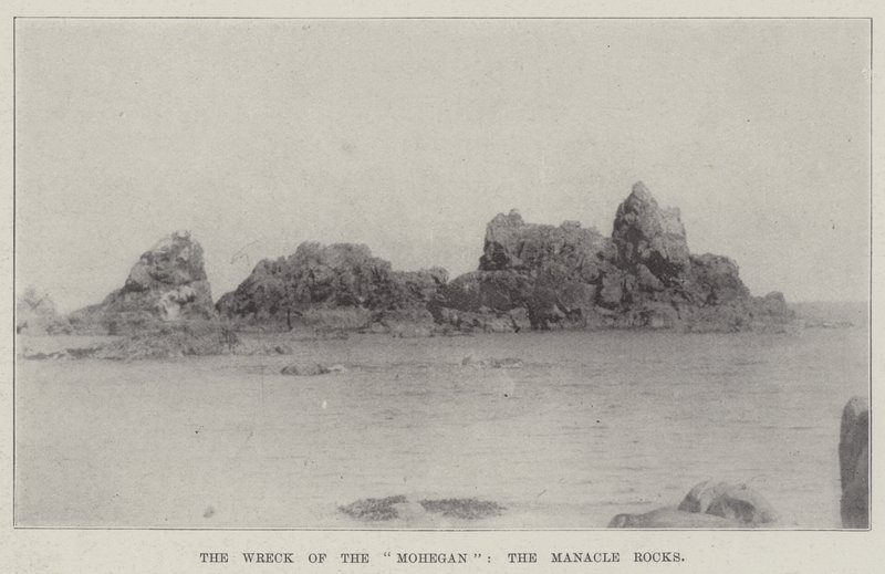 Vrak Moheganu, Manacle Rocks od English Photographer
