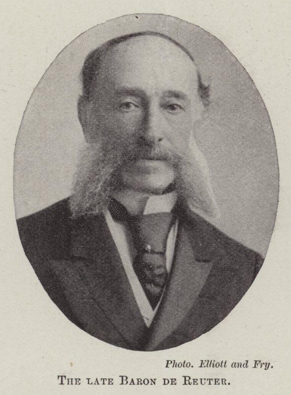 Zesnulý baron de Reuter od English Photographer