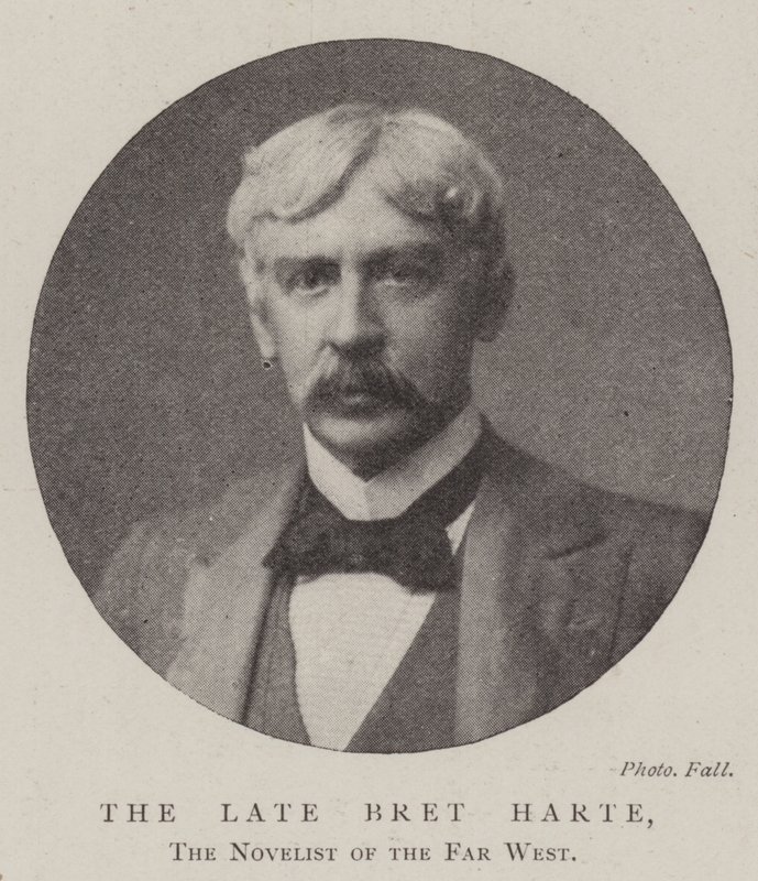 Zesnulý Bret Harte, romanopisec Dálného západu od English Photographer