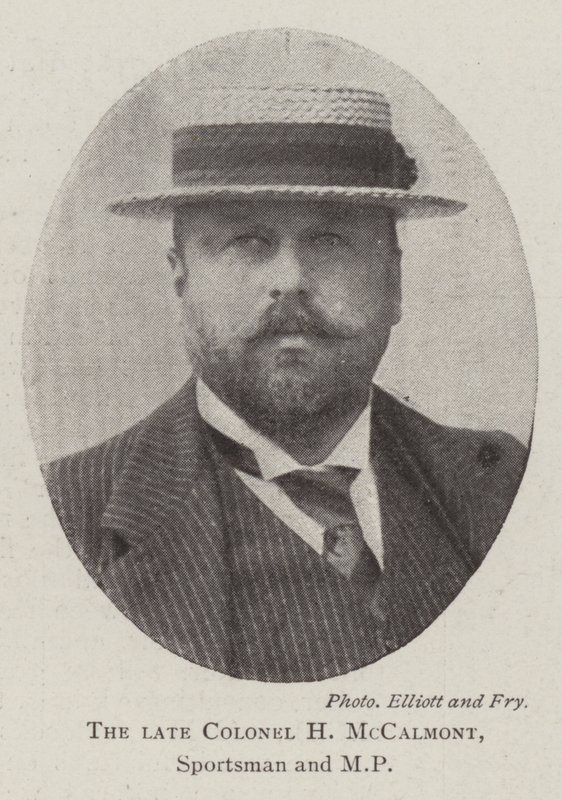 Zesnulý plukovník H McCalmont, sportovec a poslanec od English Photographer