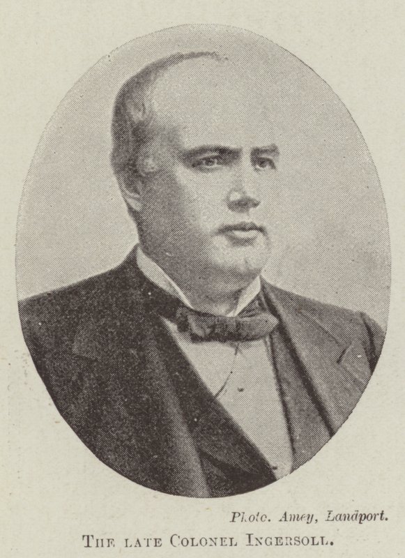 Zesnulý plukovník Ingersoll od English Photographer