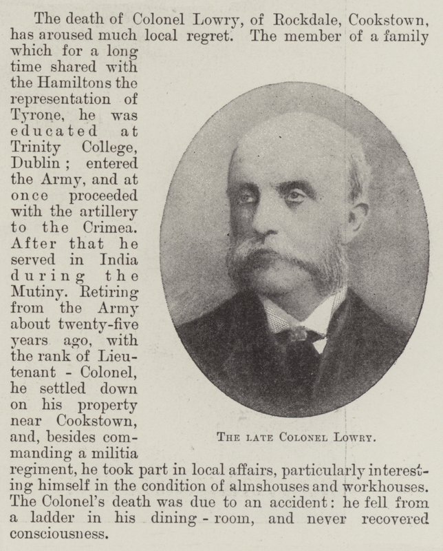 Zesnulý plukovník Lowry od English Photographer