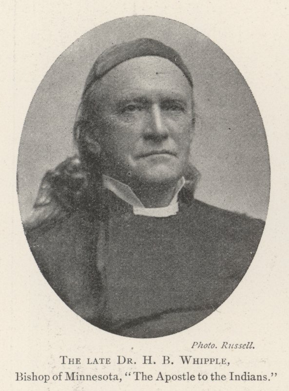 Zesnulý Dr. H. B. Whipple, biskup z Minnesoty, apoštol Indiánů od English Photographer