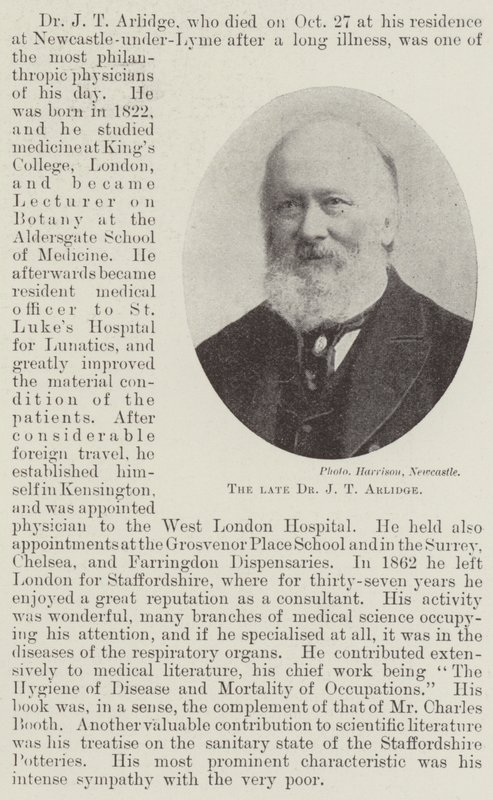 Zesnulý doktor JT Arlidge od English Photographer