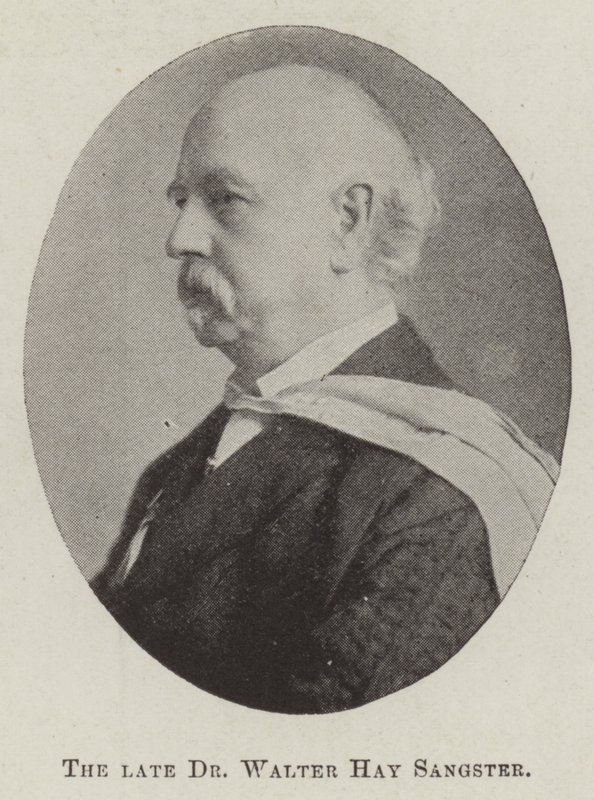 Zesnulý doktor Walter Hay Sangster od English Photographer