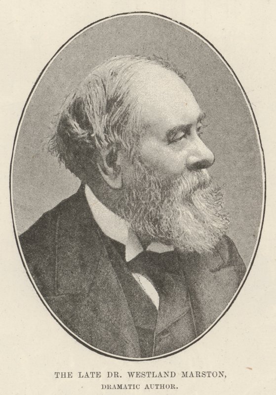 Zesnulý Dr Westland Marston, dramatický autor od English Photographer