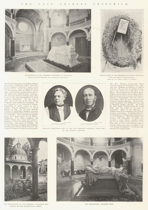 Zesnulá císařovna Frederick od English Photographer