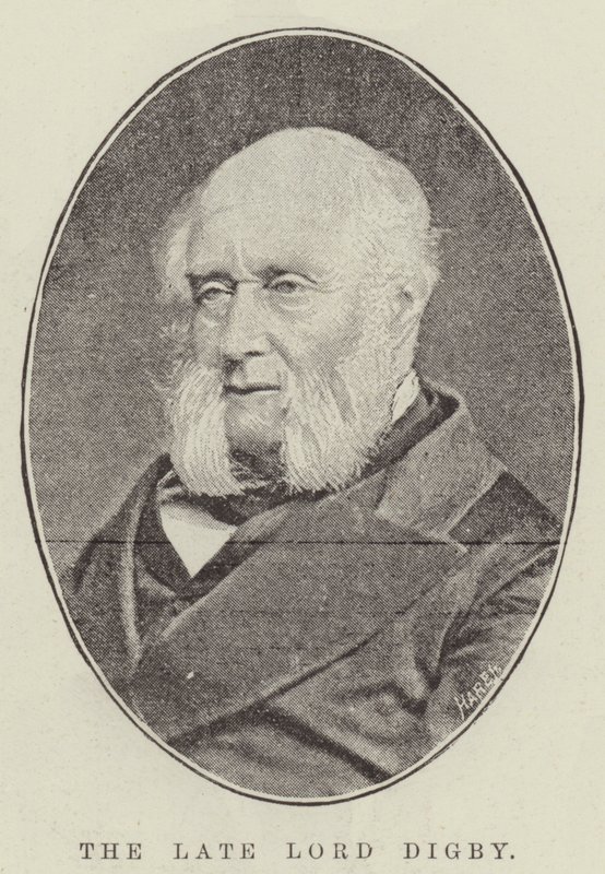 Zesnulý lord Digby od English Photographer