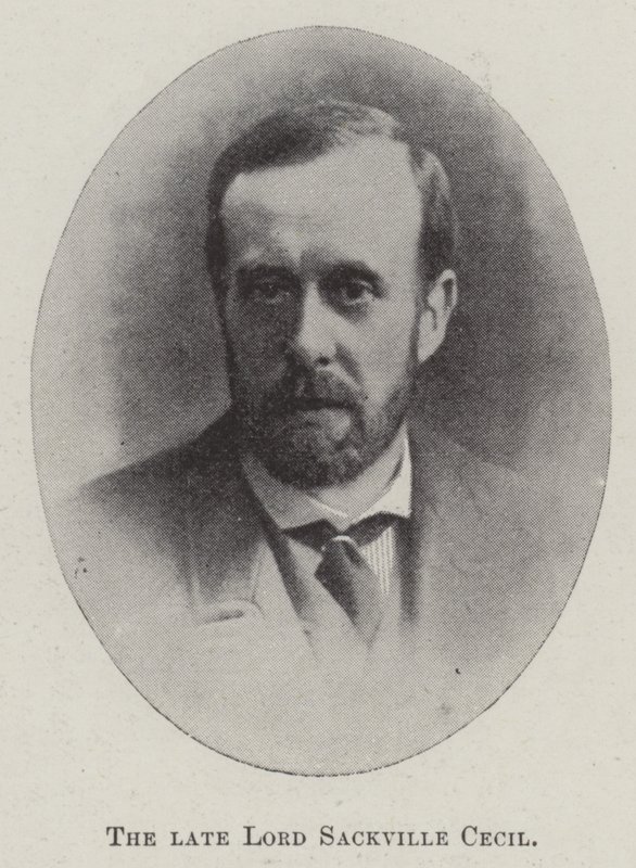 Zesnulý lord Sackville Cecil od English Photographer