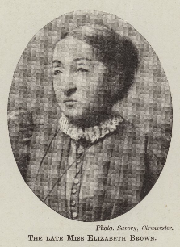 Zesnulá slečna Elizabeth Brownová od English Photographer